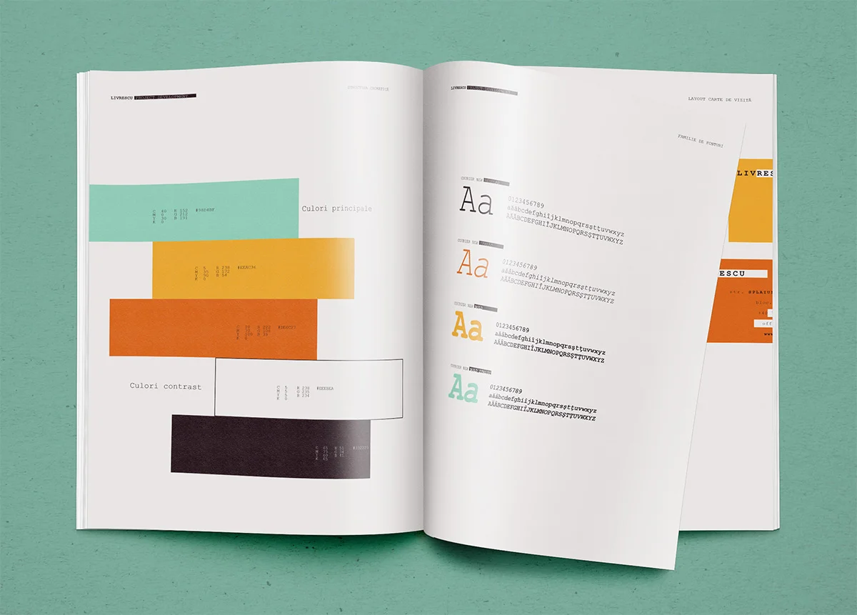 Livrescu Visual Identity